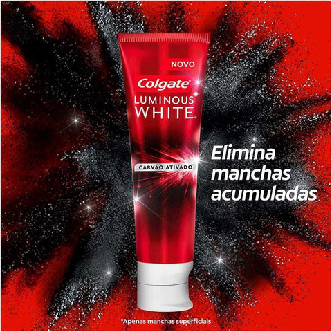 Pasta de Dente Colgate Luminous White Carvão Ativado  70 g