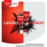 Pasta de Dente Colgate Luminous White Carvão Ativado  70 g