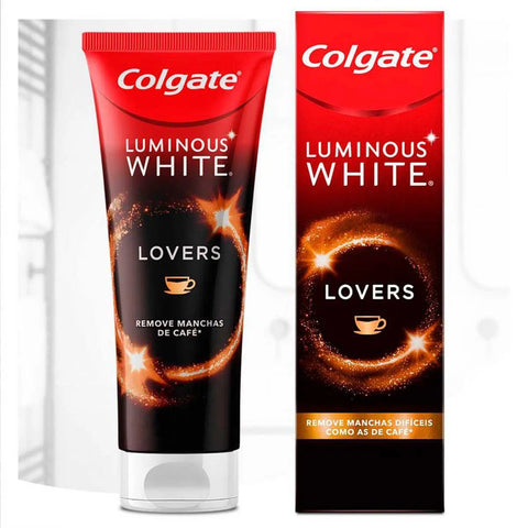 Pasta de Dente Colgate Luminous White Lovers Remove Mancha  Tipo de Mancha Café - 70 g