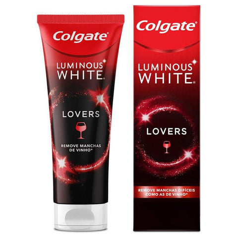 Pasta de Dente Colgate Luminous White Lovers Remove Mancha  Tipo de Mancha Vinho - 70 g