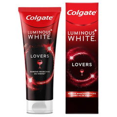 Pasta de Dente Colgate Luminous White Lovers Remove Mancha  Tipo de Mancha Vinho - 70 g