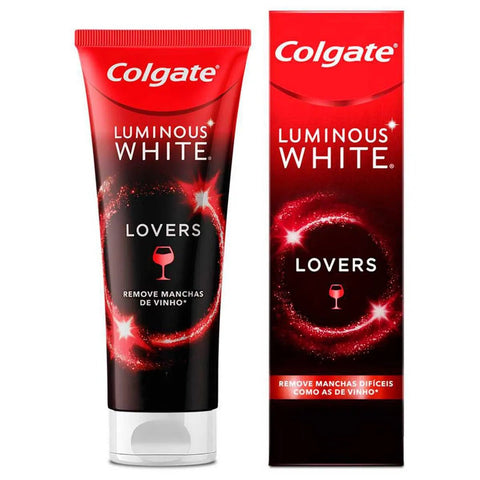 Pasta de Dente Colgate Luminous White Lovers Remove Mancha  Tipo de Mancha Vinho - 70 g