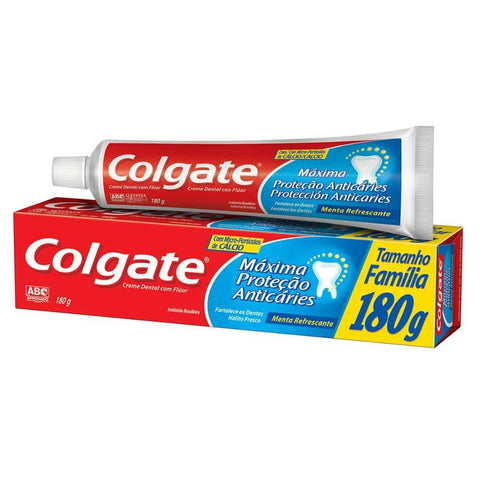 Pasta de Dente Colgate Máxima Proteção Anticáries  180 g