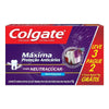 Colgate Palmolive Pasta de Dente Colgate Máxima Proteção Neutraçúcar  (2+1) x 70 g