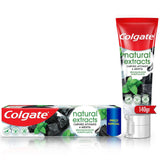 Pasta de Dente Colgate Natural Extracts  Carvão Ativado e Menta - 140 g