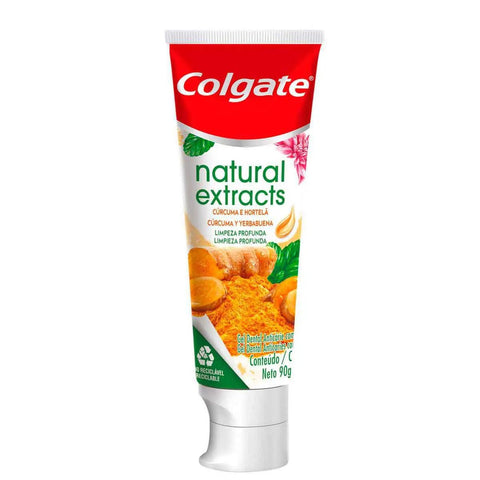 Pasta de Dente Colgate Natural Extracts  Cúrcuma & Hortelã - 70 g