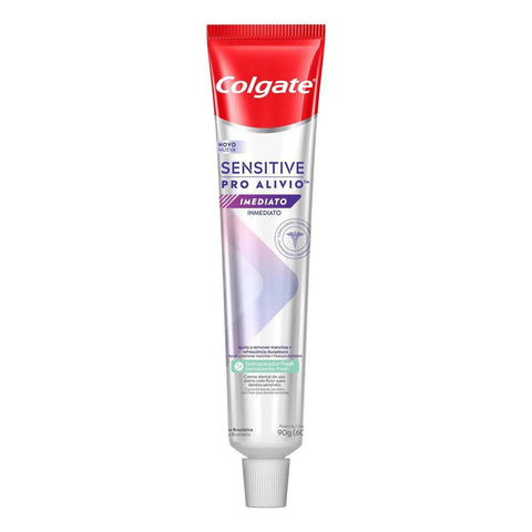 Pasta de Dente Colgate Sensitive Pró-Alívio Imediato  Branqueador - 90 g