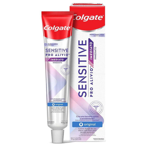 Pasta de Dente Colgate Sensitive Pró-Alívio Imediato  Original - 90 g