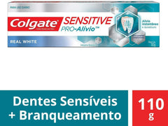 Pasta de Dente Colgate Sensitive Pró-Alívio  Real White - 110 g
