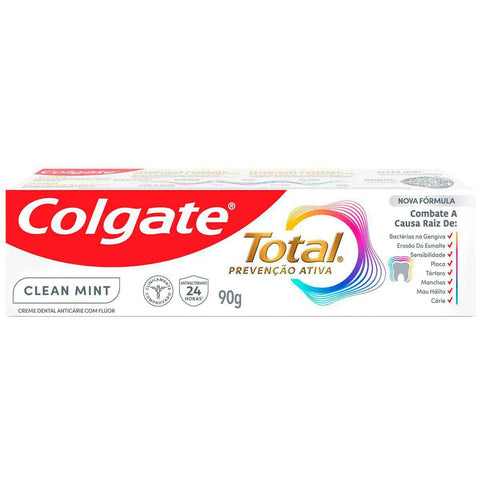 Pasta de Dente Colgate Total 12 Clean Mint  90 g