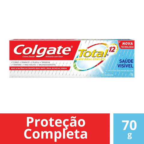 Pasta de Dente Colgate Total 12 Saúde Visível  70 g