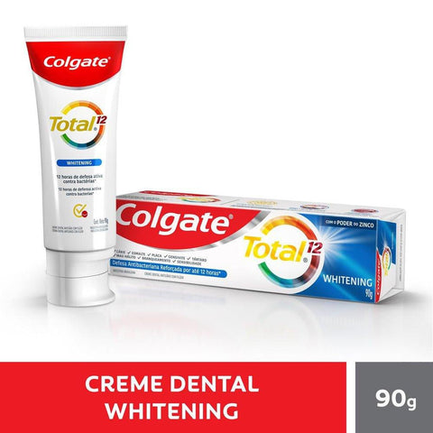 Pasta de Dente Colgate Total 12 Whitening  90 g