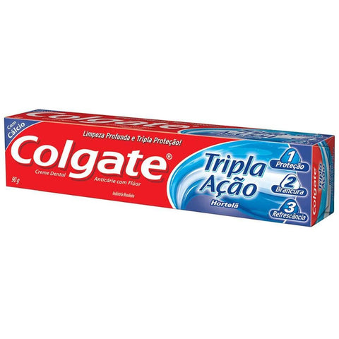 Pasta de Dente Colgate Tripla Ação  Hortelã - 90 g
