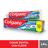 Pasta de Dente Colgate Tripla Ação  Menta - 140 g + 40 g