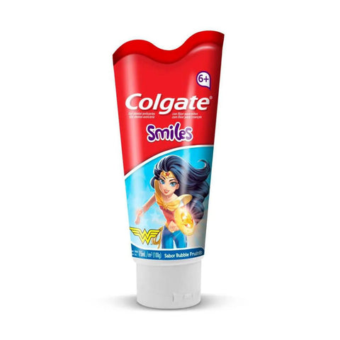 Pasta de Dente Infantil Colgate Smiles  Liga da Justiça - 100 g