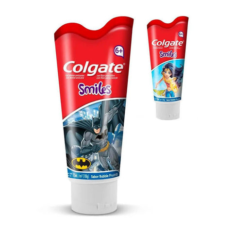 Pasta de Dente Infantil Colgate Smiles  Liga da Justiça - 100 g