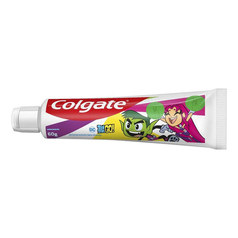 Pasta de Dente Infantil Colgate  Teen Titans Go! - 60 g
