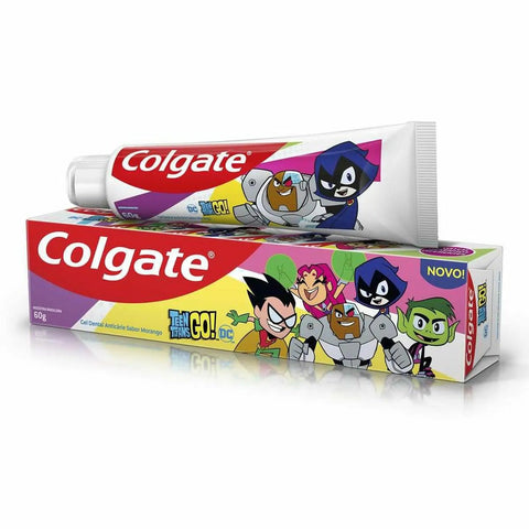 Pasta de Dente Infantil Colgate  Teen Titans Go! - 60 g
