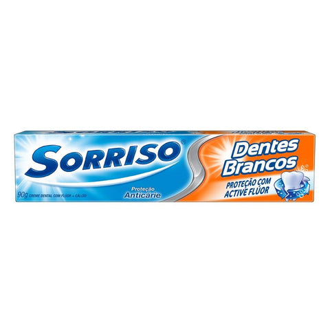 Pasta de Dente Sorriso Dentes Brancos  90 g