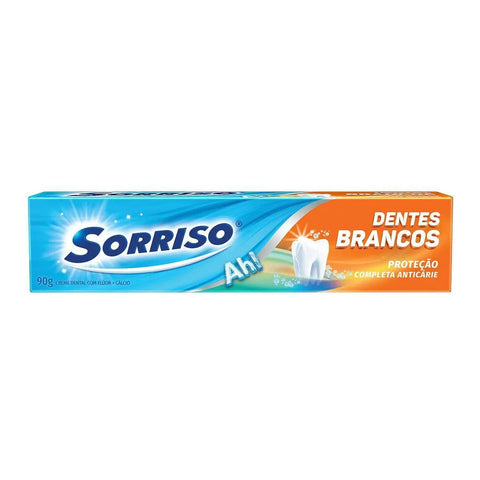 Pasta de Dente Sorriso Dentes Brancos  90 g