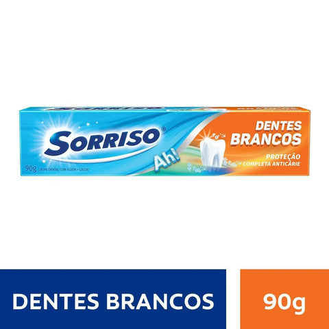 Pasta de Dente Sorriso Dentes Brancos  90 g
