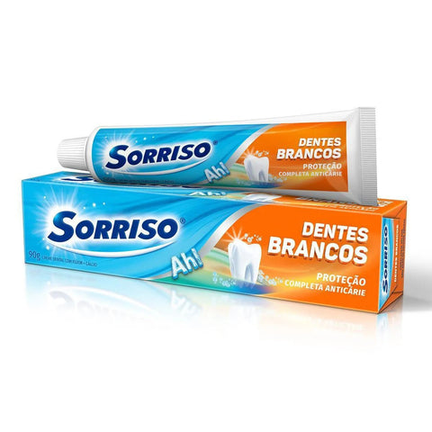 Pasta de Dente Sorriso Dentes Brancos  90 g