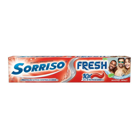 Pasta de Dente Sorriso Fresh  Menthol Impact - 90 g