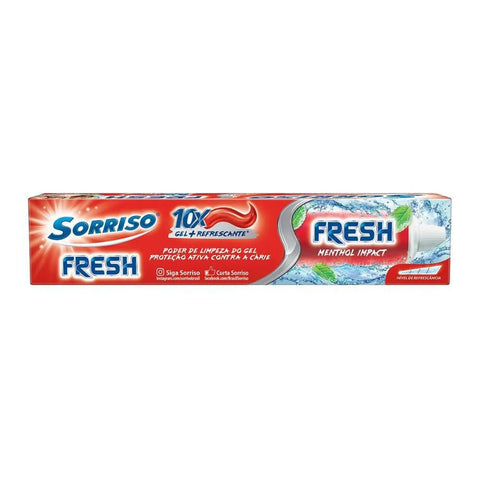 Pasta de Dente Sorriso Fresh  Menthol Impact - 90 g