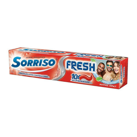 Pasta de Dente Sorriso Fresh  Menthol Impact - 90 g