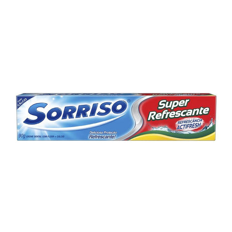 Pasta de Dente Sorriso Super Refrescante  90 g