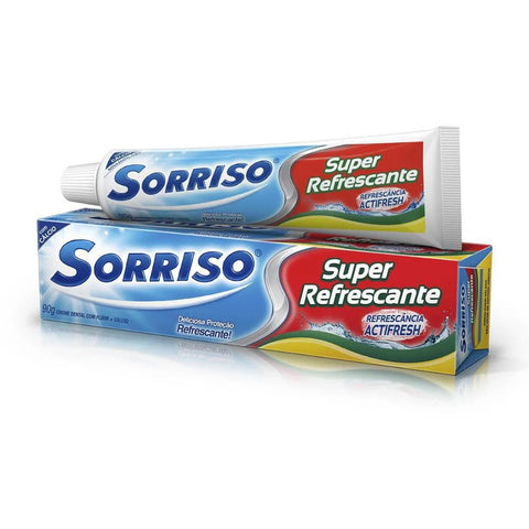 Pasta de Dente Sorriso Super Refrescante  90 g