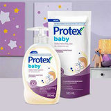 Refil Sabonete Líquido Infantil Protex Baby Da Cabeça Aos Pés Lavanda 380ml