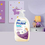 Refil Sabonete Líquido Infantil Protex Baby Da Cabeça Aos Pés Lavanda 380ml