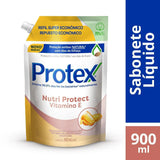 Refil Sabonete Líquido Protex Nutri Protect Vitamina e 900ml