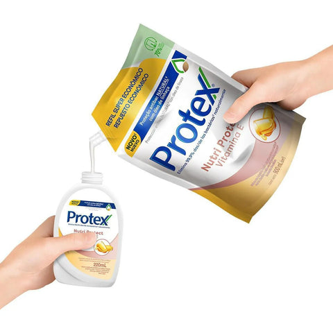 Refil Sabonete Líquido Protex Nutri Protect Vitamina e 900ml