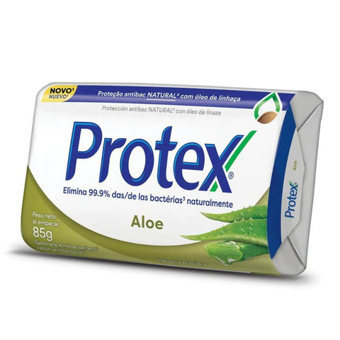 Sabonete Antibacteriano Protex Aloe, Barra, 1 Unidade Com 85G