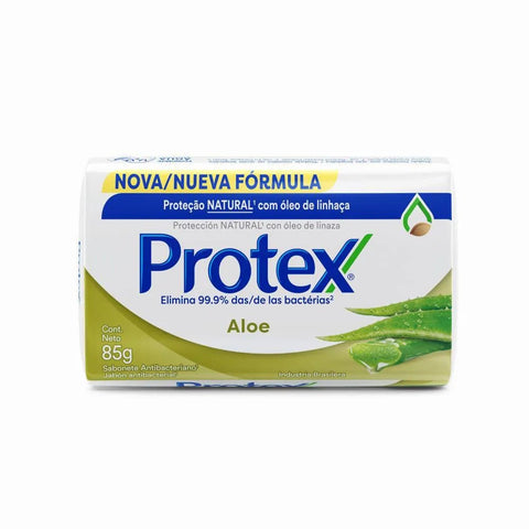 Sabonete Antibacteriano Protex Aloe, Barra, 1 Unidade Com 85G