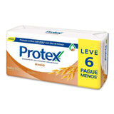 Sabonete Antibacteriano Protex Aveia, Barra Com 85G, Leve 6 e Pague 5
