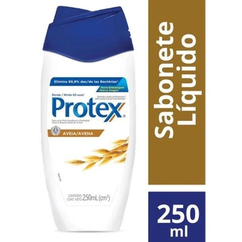 Sabonete Antibacteriano Protex Aveia, Líquido, 1 Unidade Com 250Ml