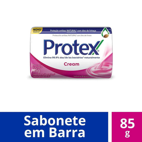 Sabonete Antibacteriano Protex Cream Barra, 1 Unidade Com 85G
