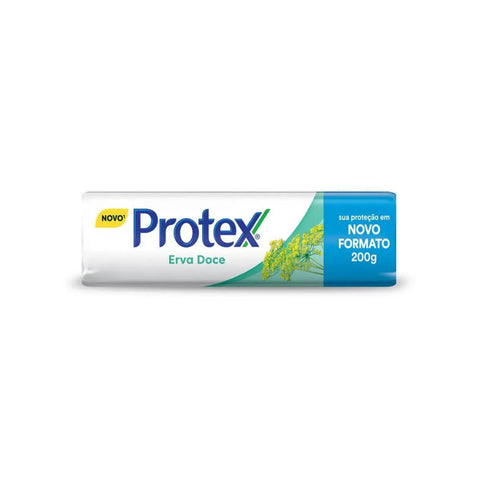 Sabonete Antibacteriano Protex Erva-Doce, Barra, 1 Unidade Com 200G