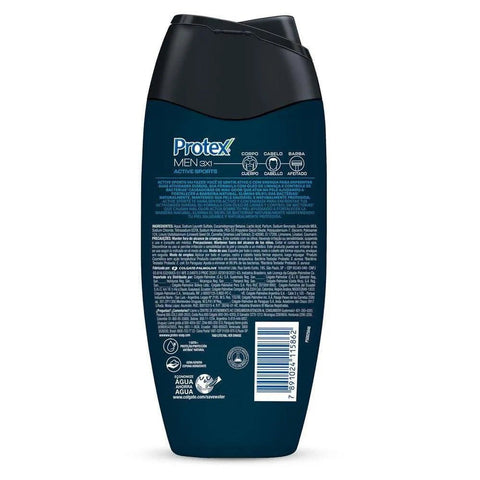 Sabonete Antibacteriano Protex For Men Sport, Líquido Com 250Ml