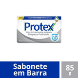 Sabonete Antibacteriano Protex Limpeza Profunda Barra, 1 Unidade Com 85G