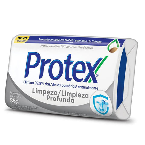 Sabonete Antibacteriano Protex Limpeza Profunda Barra, 1 Unidade Com 85G