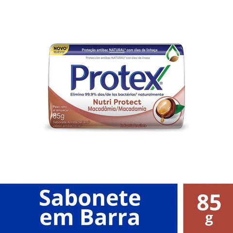 Sabonete Antibacteriano Protex Macadâmia, Barra, 1 Unidade Com 85G