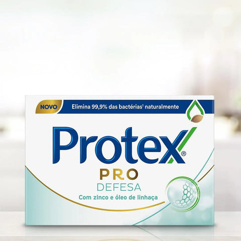 Sabonete Antibacteriano Protex Pro Defesa Barra Com 80G