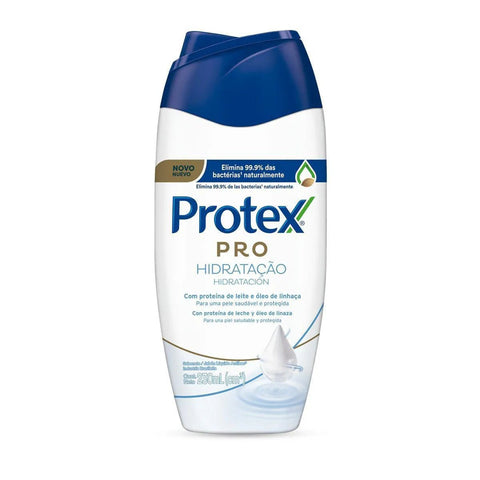 Sabonete Antibacteriano Protex Pro Hidratação Proteína de Leite e Óleo de Linhaça, Líquido, 1 Unidade Com 230Ml