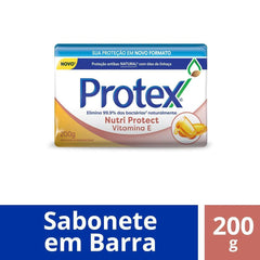 Sabonete Antibacteriano Protex Vitamina e Barra, 1 Unidade Com 200G