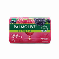 Sabonete Em Barra Palmolive Naturals Toque Nutritivo Framboesa e Amora 85g
