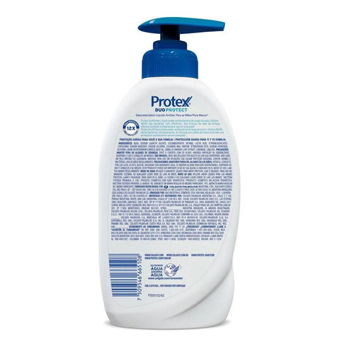 Sabonete Para Mãos Protex Duo Protect Líquido, 1 Unidade Com 400Ml